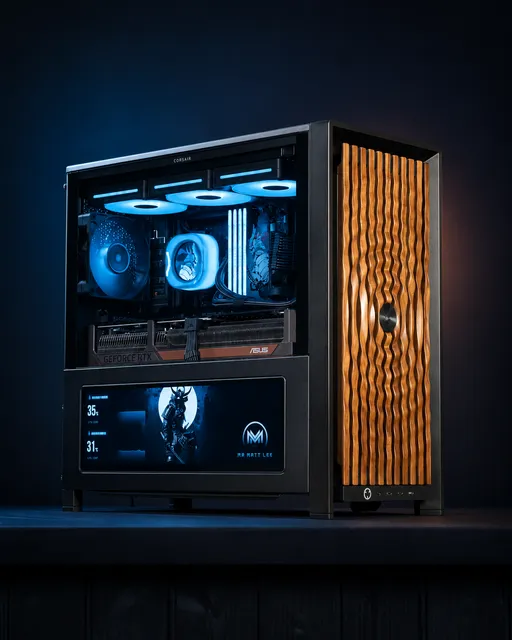 Игровой компьютер RTX 2060 6 ГБ | Ryzen 5 7400F | 16 ГБ DDR5 | 1 ТБ SSD