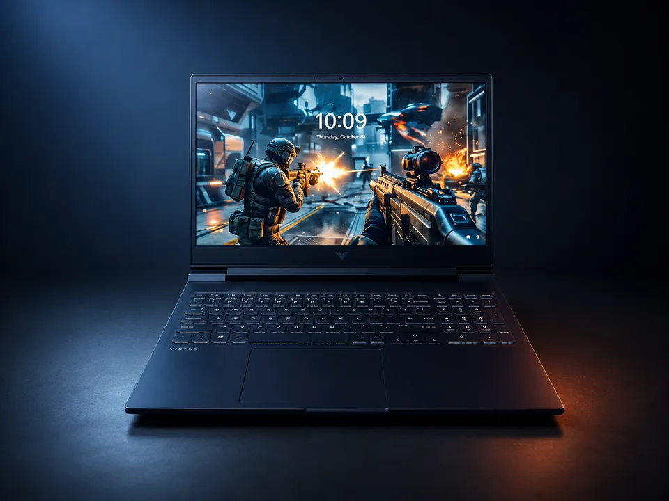 Игровой Ноутбук HP: R5 5600H, GTX1650, SSD 512Gb