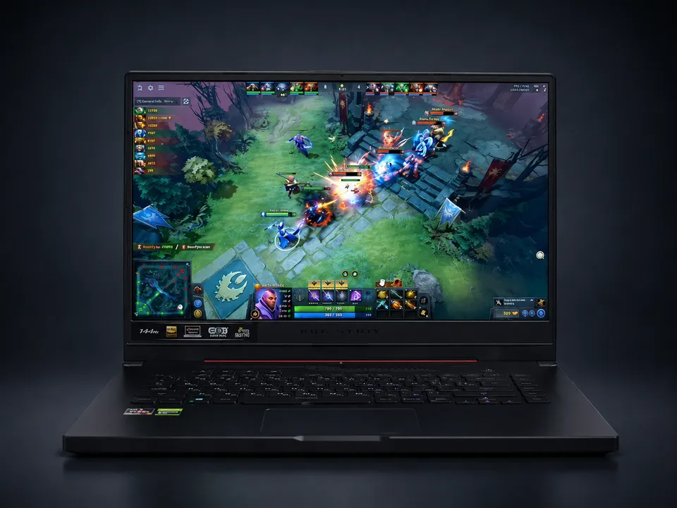 Игровой Ноутбук asus: R7 4800HS, RTX 2060