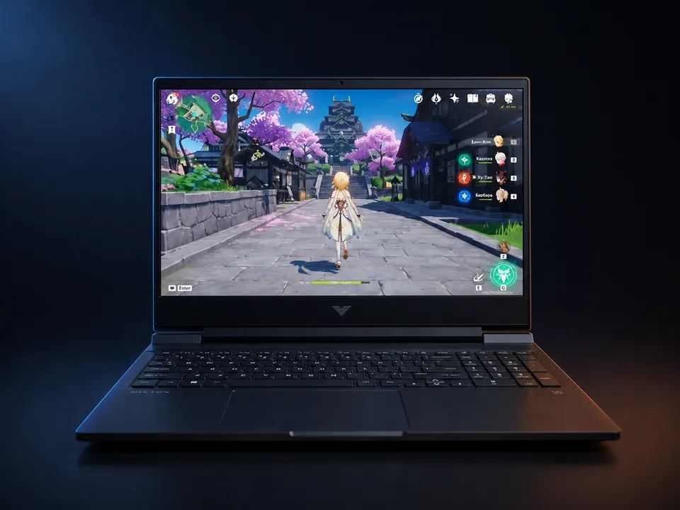 Игровой Ноутбук HP: R5 5600H, RTX3050, SSD 512Gb