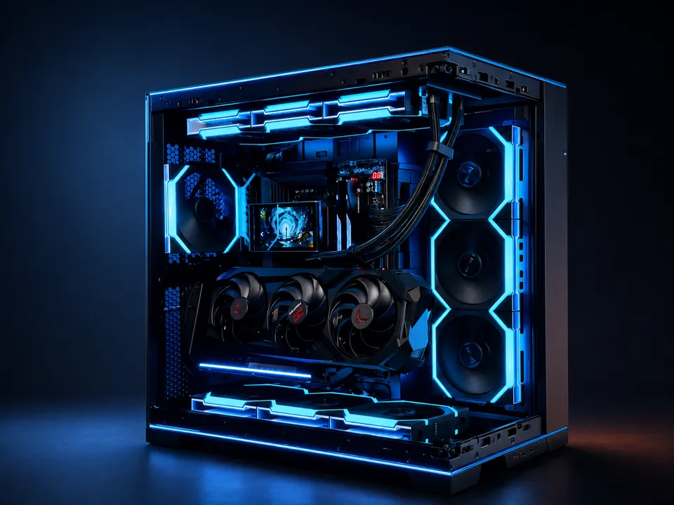Игровой компьютер RTX 5080 | Ryzen 7800x3d | 32ГБ | 1 ТБ SSD