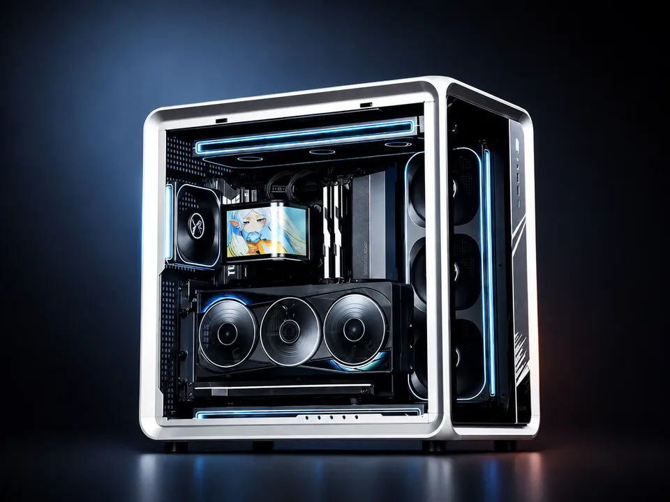 Игровой компьютер RTX 5070 12 ГБ | Ryzen 5 7500F | 32 ГБ | 1 ТБ SSD