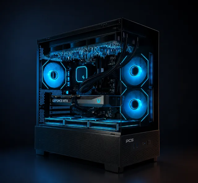 Игровой компьютер RTX 5050 8 ГБ | Ryzen 5500 | 16ГБ | 512 SSD