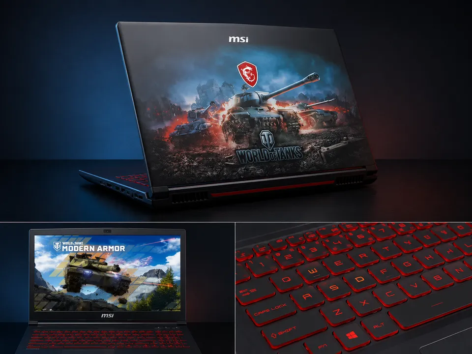 Игровой ноутбук MSI / Intel i7-7700HQ / GTX 1060