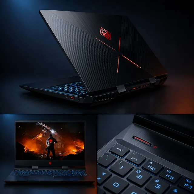 Игровой Ноутбук HP Omen / i5-9300H / GTX 1660 Ti